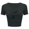 Ladies' Poly-Cotton Crop T-Shirt Thumbnail